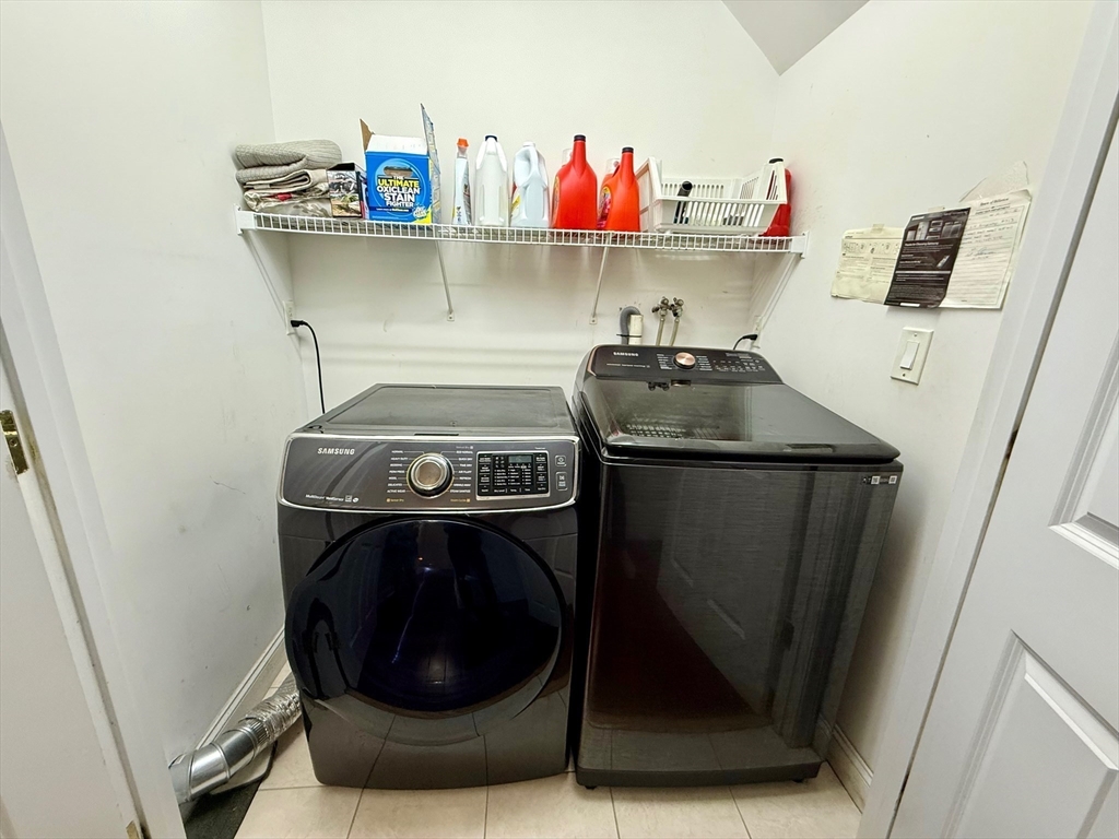 218 Rangeway Road, Unit 213 Billerica, MA 01862 - Photo 23 of 29 a utility room with dryer and washer