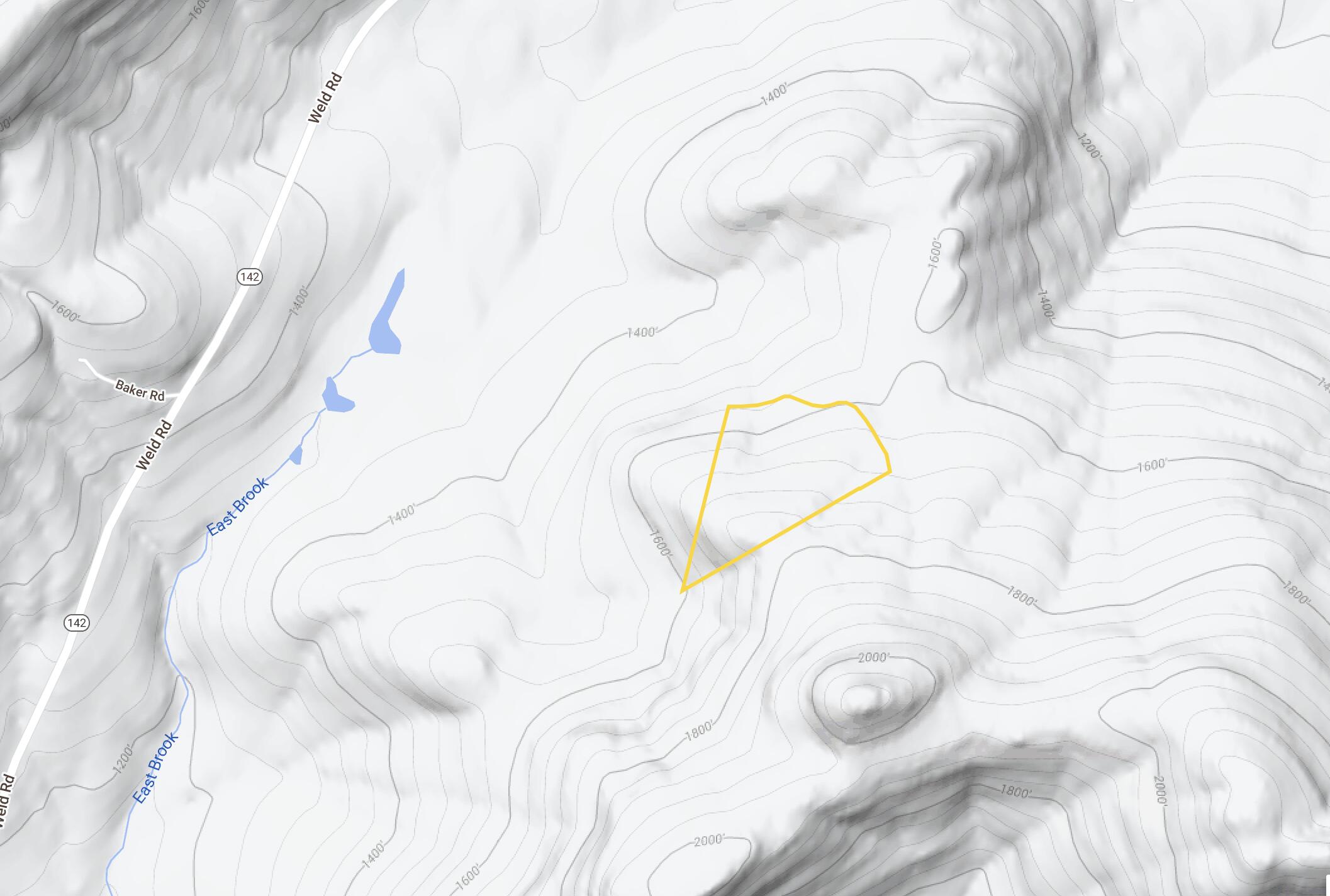 10 J Webb Vw Road Phillips, ME 04966 - Photo 11 of 12 40.16 Topo Map