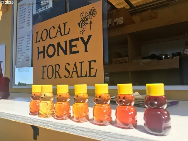 a view of a sign board