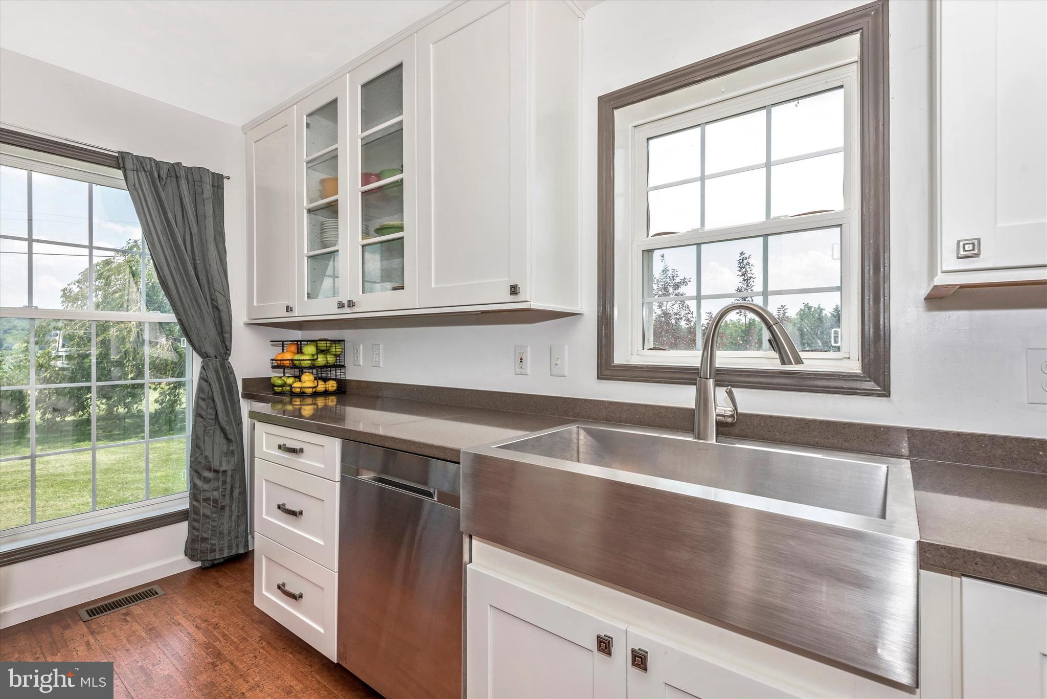 11728 Beaver Dam Road Union Bridge, MD 21791 - Photo 12 of 49 Kitchen has Sold Surface Recycled Glass Counters!