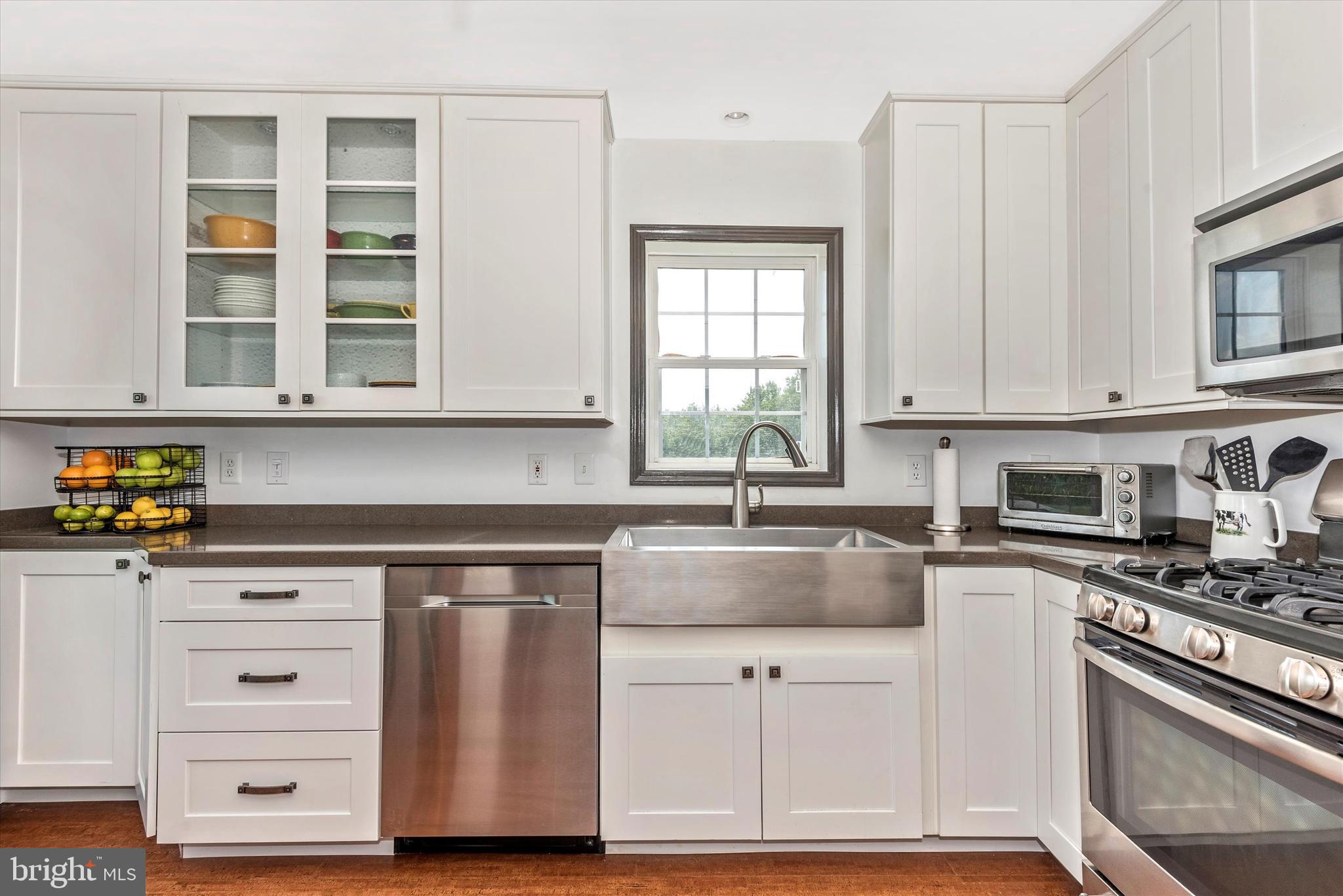 11728 Beaver Dam Road Union Bridge, MD 21791 - Photo 13 of 49 Kitchen has SS Farm Sink & SS Appliances
