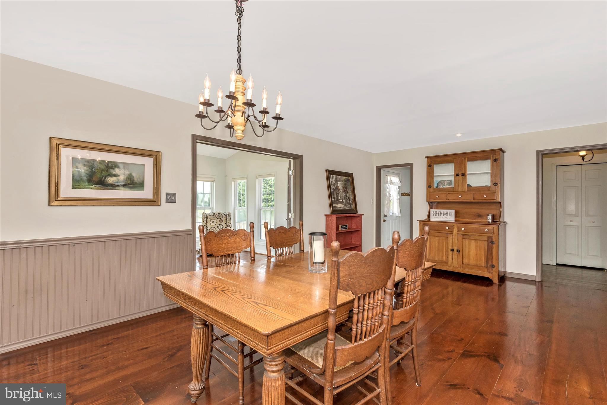 11728 Beaver Dam Road Union Bridge, MD 21791 - Photo 16 of 49 Dining Room has Plenty of Room for Lg. Farm Table