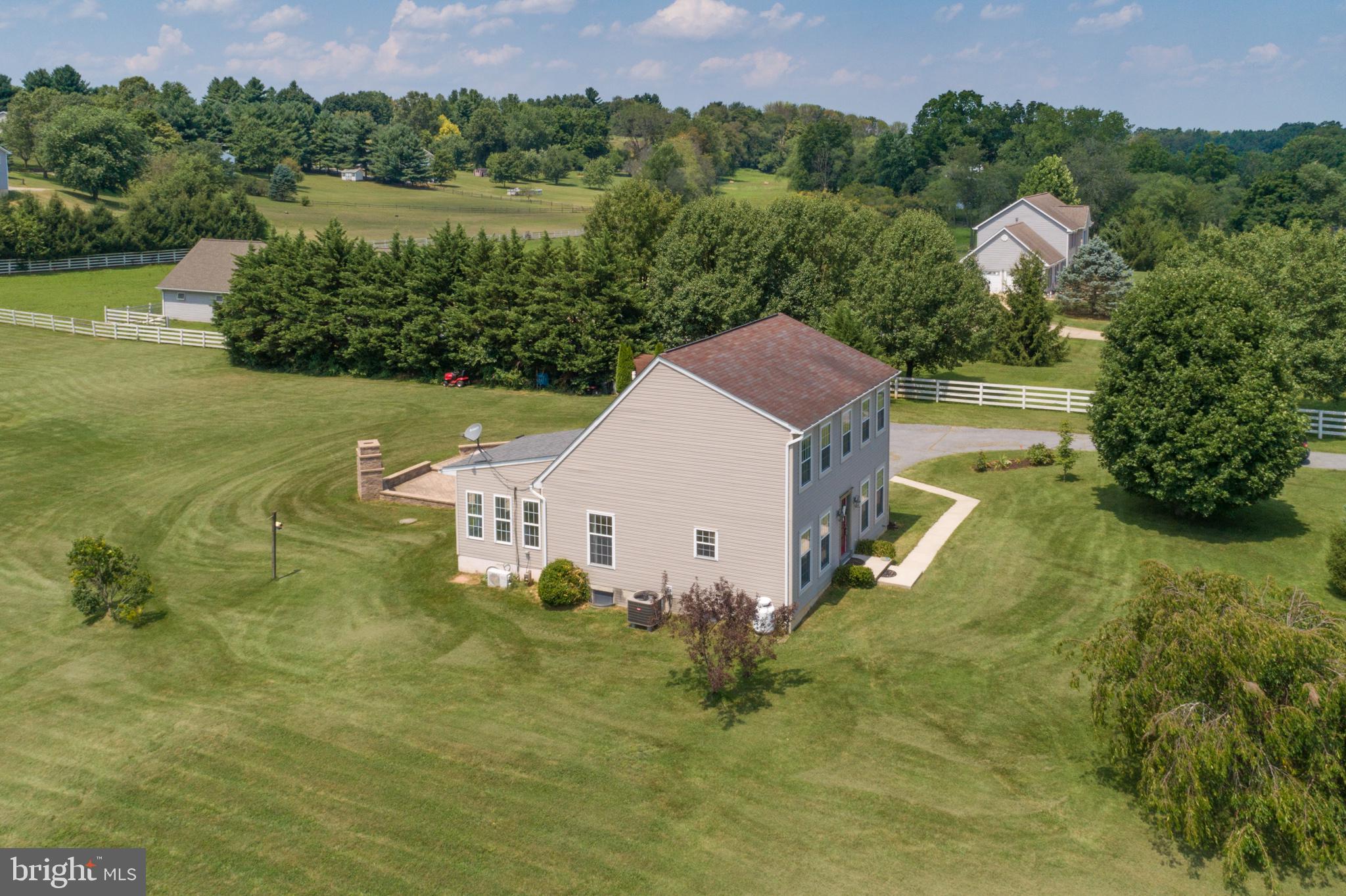 11728 Beaver Dam Road Union Bridge, MD 21791 - Photo 4 of 49 Aerial Side View of Home
