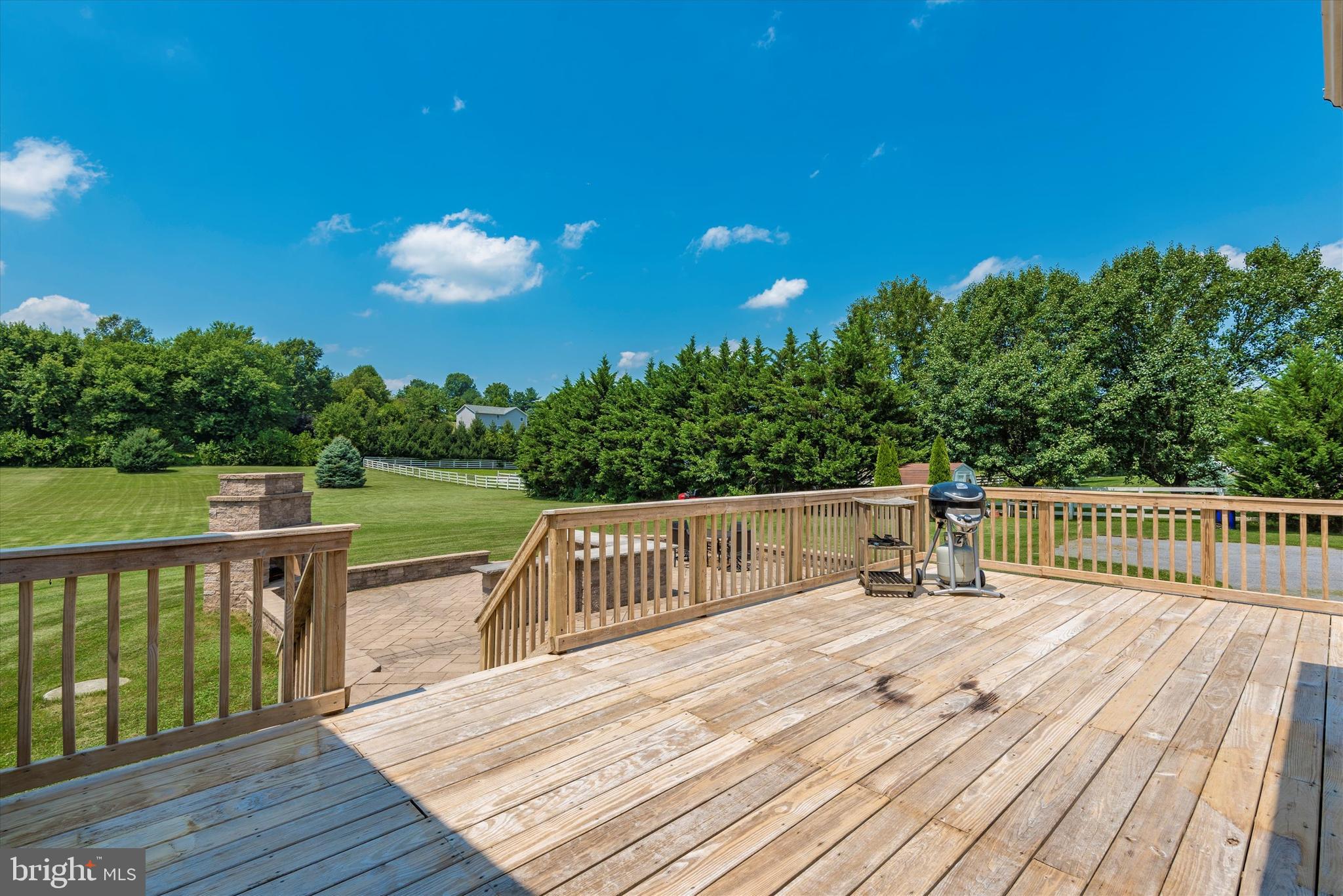 11728 Beaver Dam Road Union Bridge, MD 21791 - Photo 37 of 49 Rear Yard View from Deck