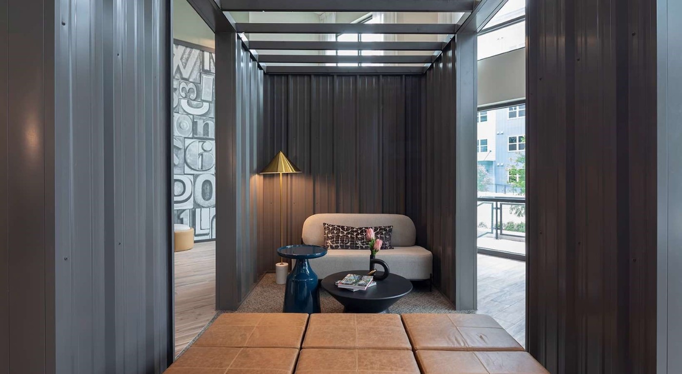 2425 Bell Street, Unit 1355 Houston, TX 77003 - Photo 22 of 30 a view of a hallway with seating area
