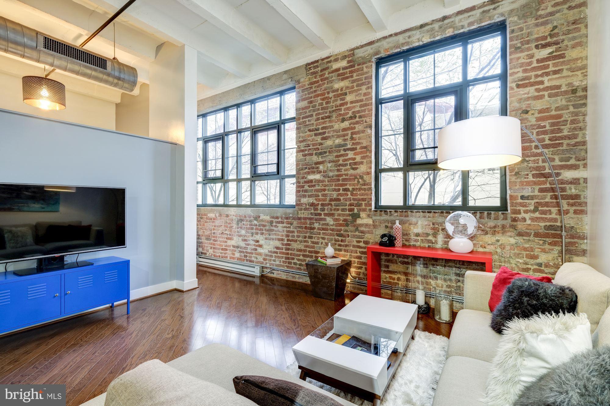 1701 Kalorama Road Northwest, Unit 206 Washington, DC 20009 - Photo 5 of 42 Ultra chic loft in Adams Morgan!