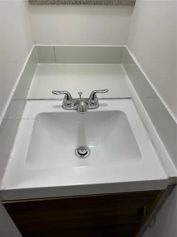 a close view of sink in the kitchen