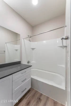 a view of a store room with cabinets