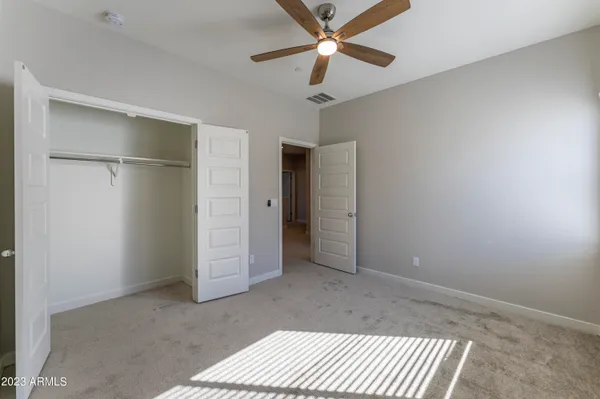 a view of an entryway of a building