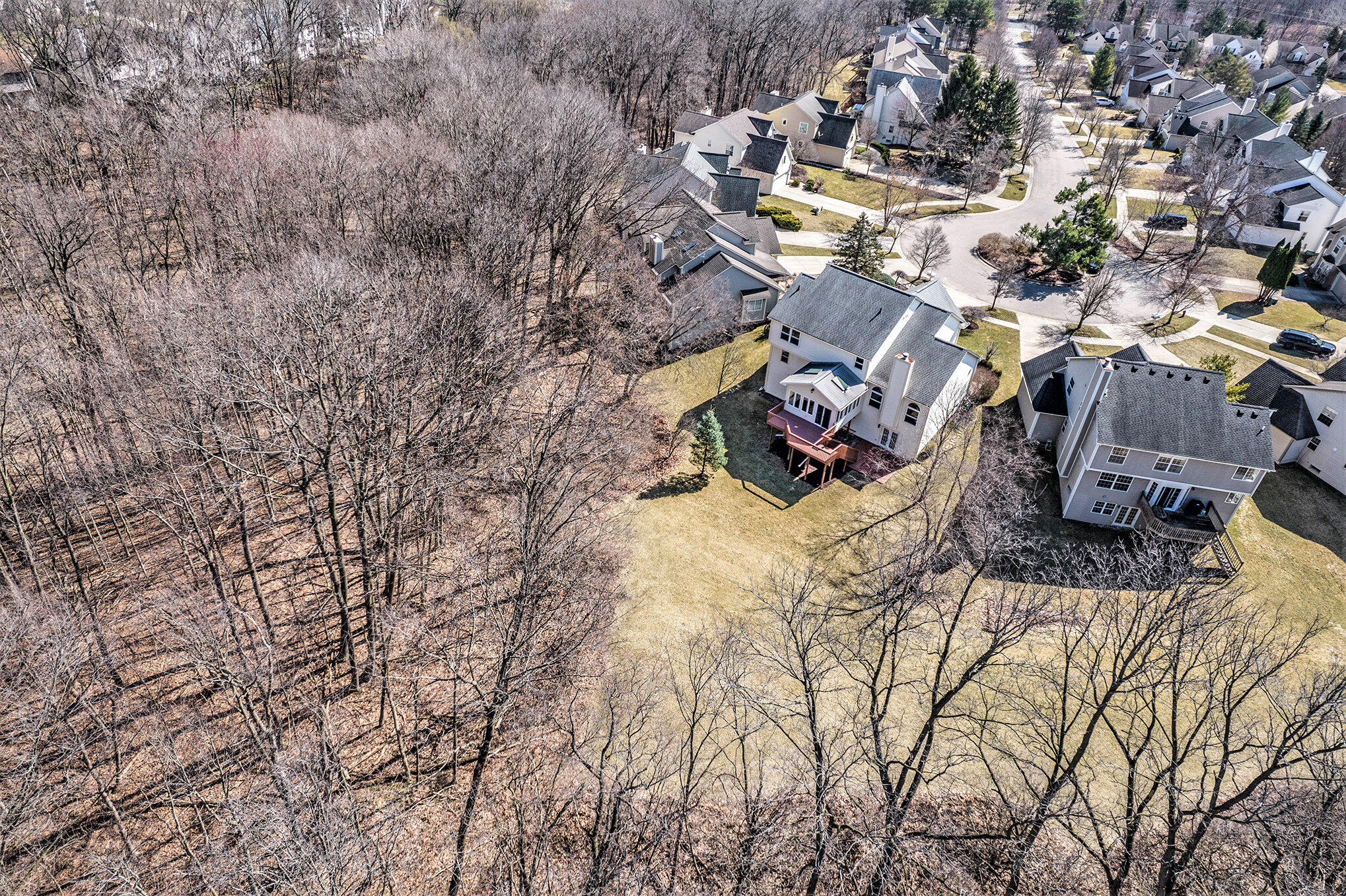 4910 Ravine Court Ann Arbor, MI 48105 - Photo 52 of 57 45.1 aerial