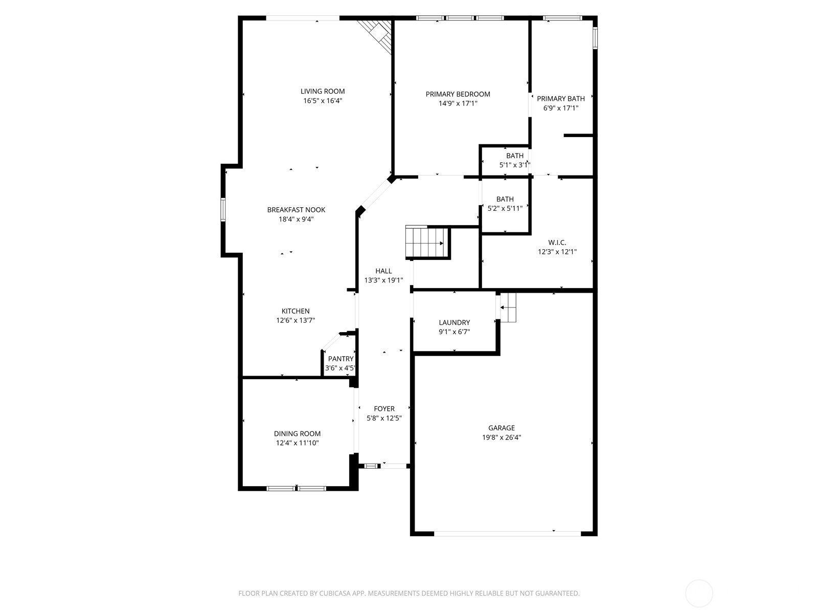 4510 McKinley Street Northeast Lacey, WA 98516 - Photo 33 of 34 a picture of floor plan