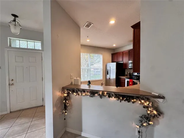 a room with furniture and window