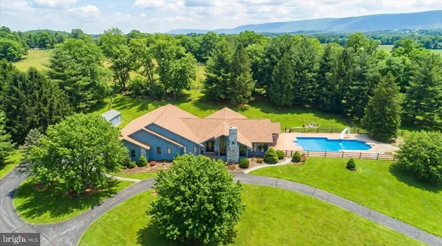 a view of an outdoor space and yard