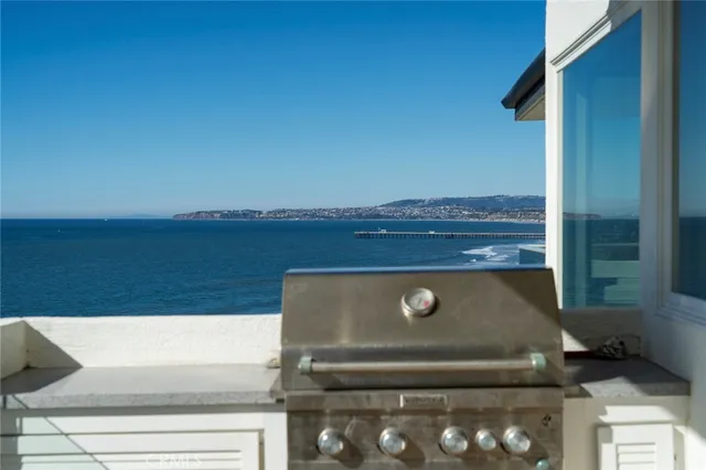 a view of an ocean beach