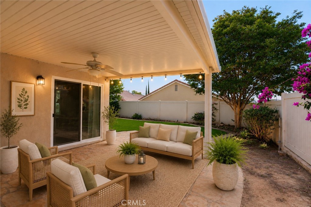 768 Moonlight Court Banning, CA 92220 - Photo 49 of 70 Virtually Staged - Backyard Relaxation at it's best.