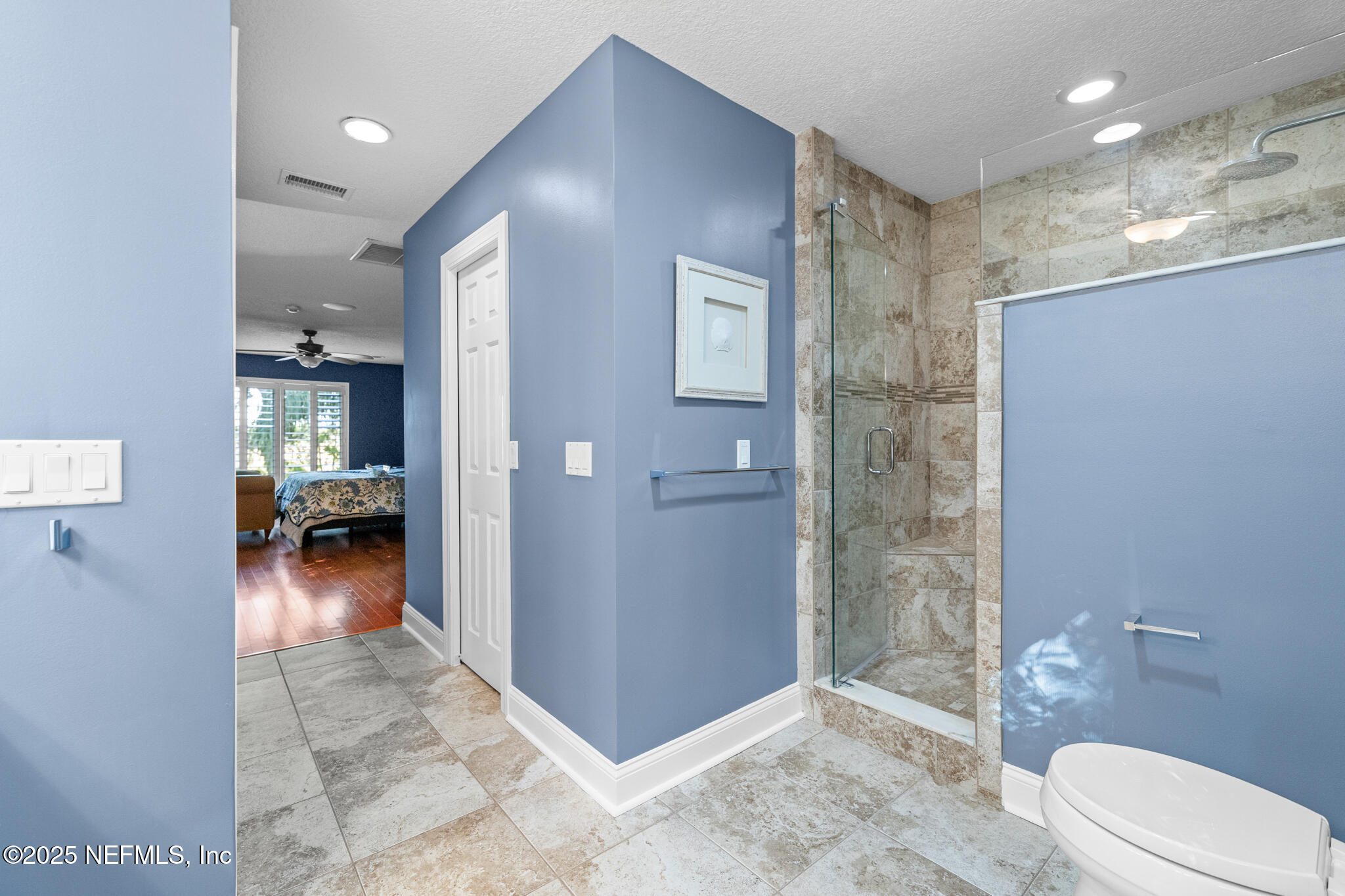 1836 Nightfall Drive Neptune Beach, FL 32266 - Photo 22 of 56 a bathroom with a shower and a toilet