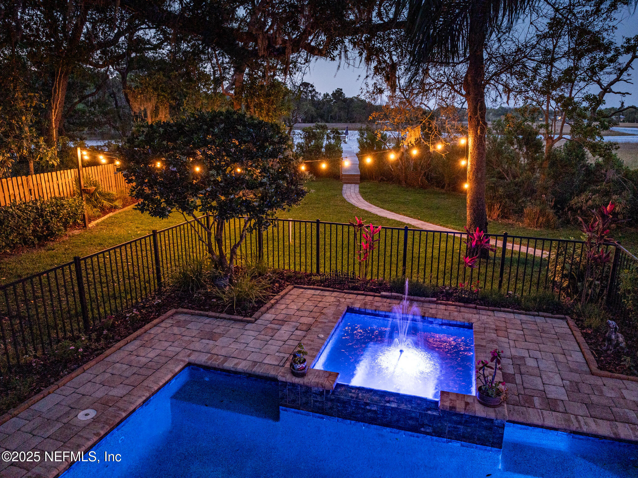 1836 Nightfall Drive Neptune Beach, FL 32266 - Photo 43 of 56 Night Pool