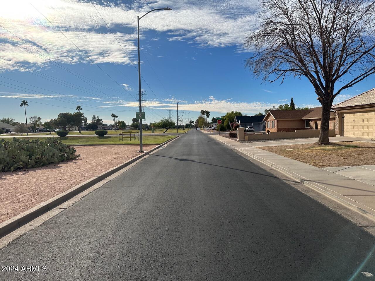 3202 East Decatur Street Mesa, AZ 85213 - Photo 43 of 51 View looking west. One-way street