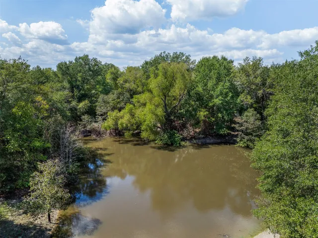 a view of a lake view with a wooden floor