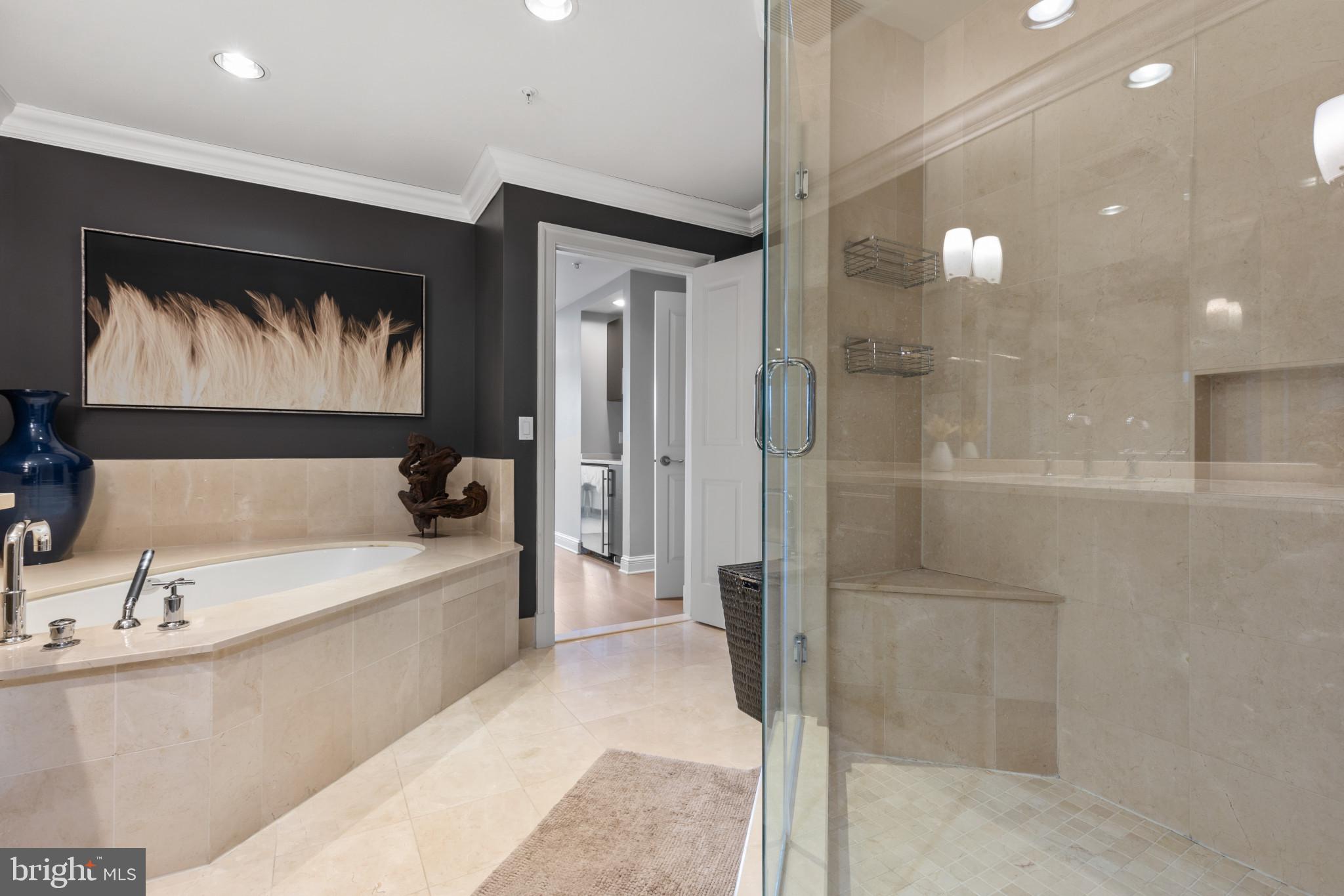 801 Key Highway, Unit T70 Baltimore, MD 21230 - Photo 37 of 43 a bathroom with a bathtub and a shower