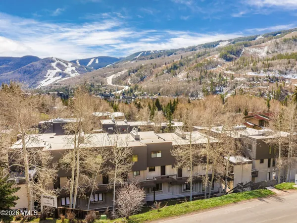 a view of city and mountain
