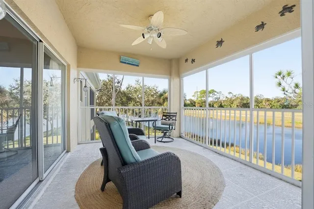 a view of a yard with a slide