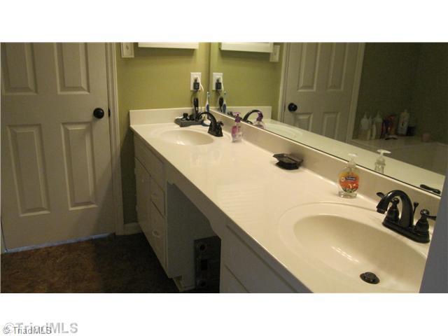 3801 Waterton Road Summerfield, NC 27358 - Photo 13 of 16 Master Bath/Spa. Double sinks in master bath with soaking tub
