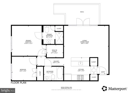 a picture of a floor plan