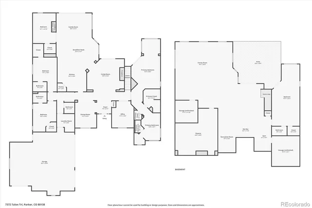 $1,999,000 | 7372 Talon Trail, Parker, CO 80138