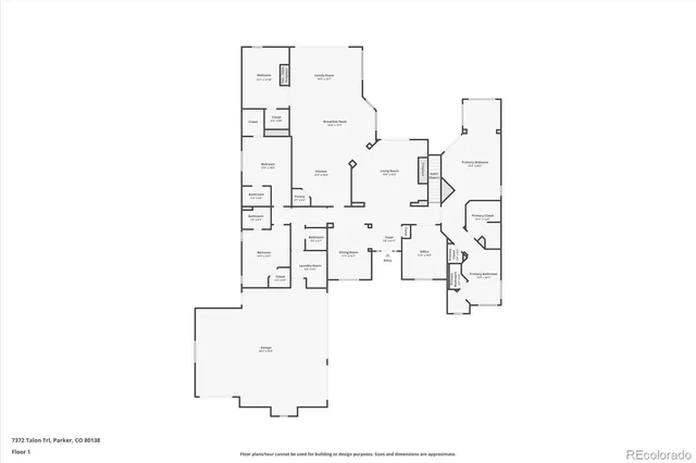 $1,999,000 | 7372 Talon Trail, Parker, CO 80138