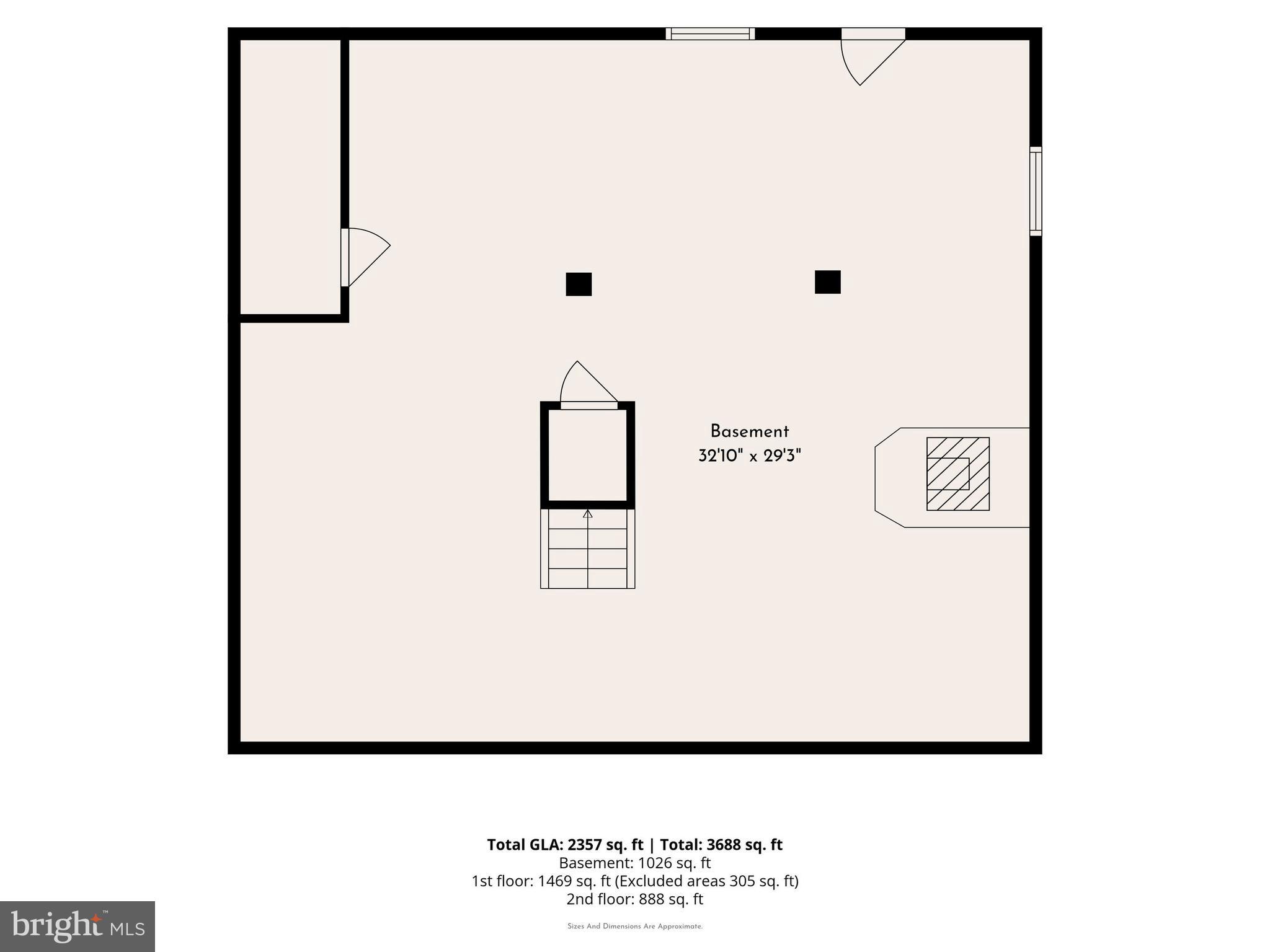 1125 Payne Road Green Lane, PA 18054 - Photo 47 of 47 Basement Floorplan