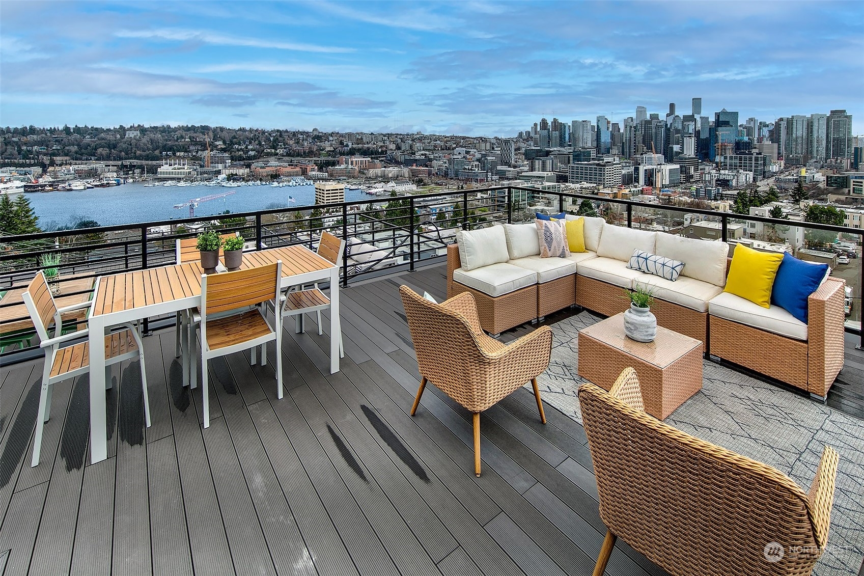 509 Galer Street Seattle, WA 98109 - Photo 15 of 40 a view of roof deck with patio