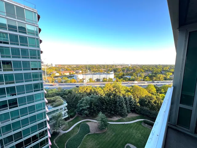 a view of a bathroom with mirror gate