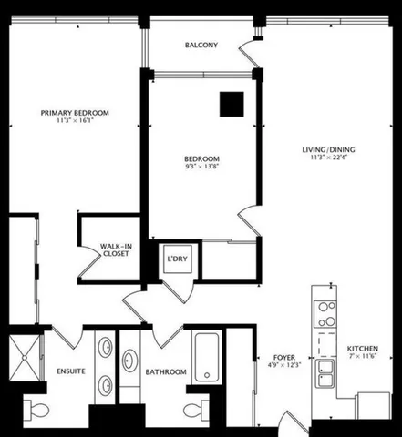 $2,600 | 9655 Woods Drive, Unit 1405, Skokie, IL 60077