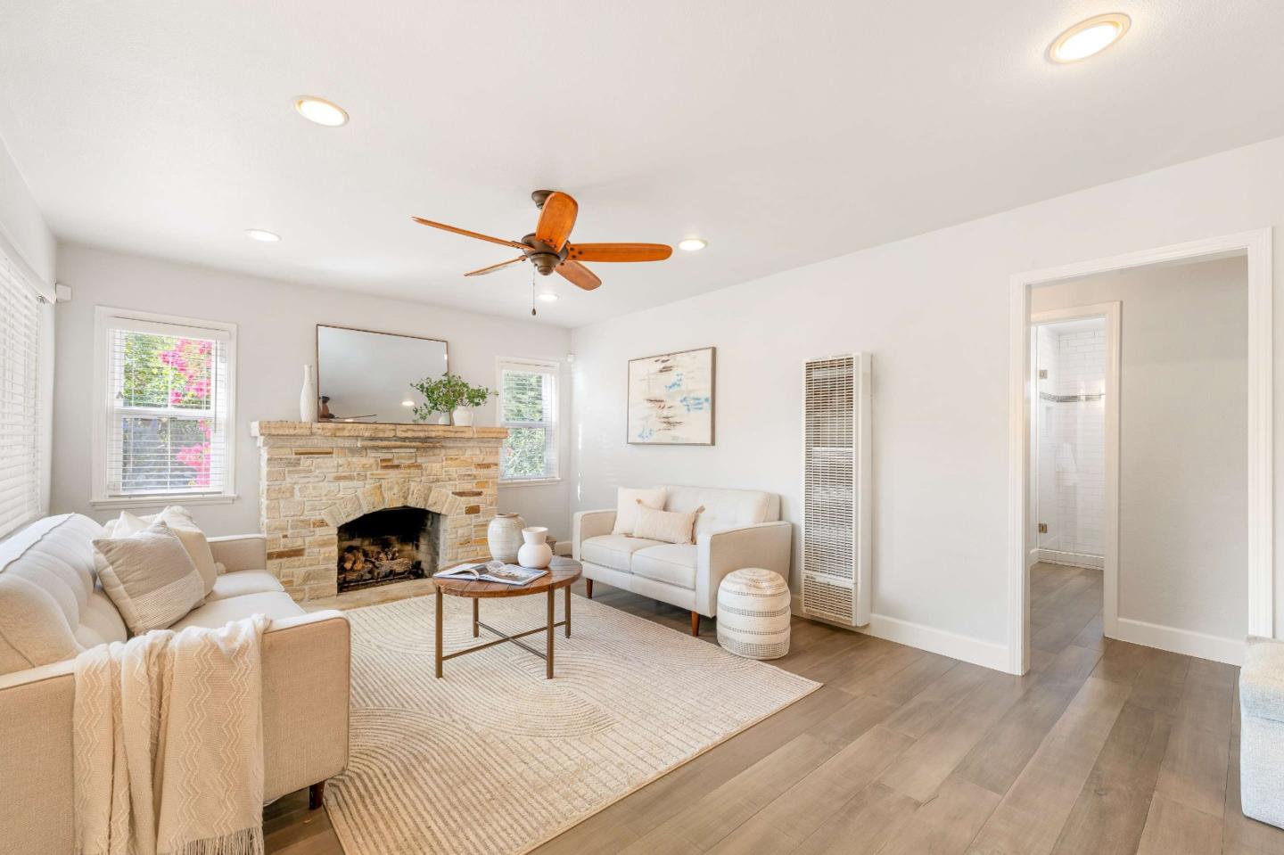 1 Serrano Way Del Rey Oaks, CA 93940 - Photo 18 of 47 a living room with furniture and a fireplace