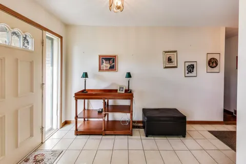 a room with furniture and a window