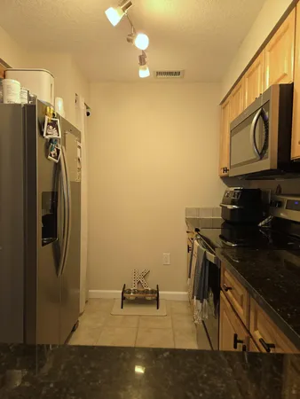 a view of a storage and utility room