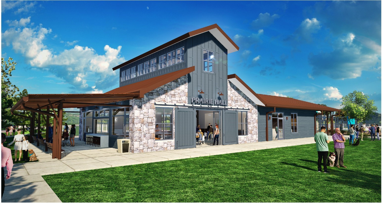 8239 Red Shiner Way Fulshear, TX 77441 - Photo 23 of 25 a front view of a house with a yard table and chairs