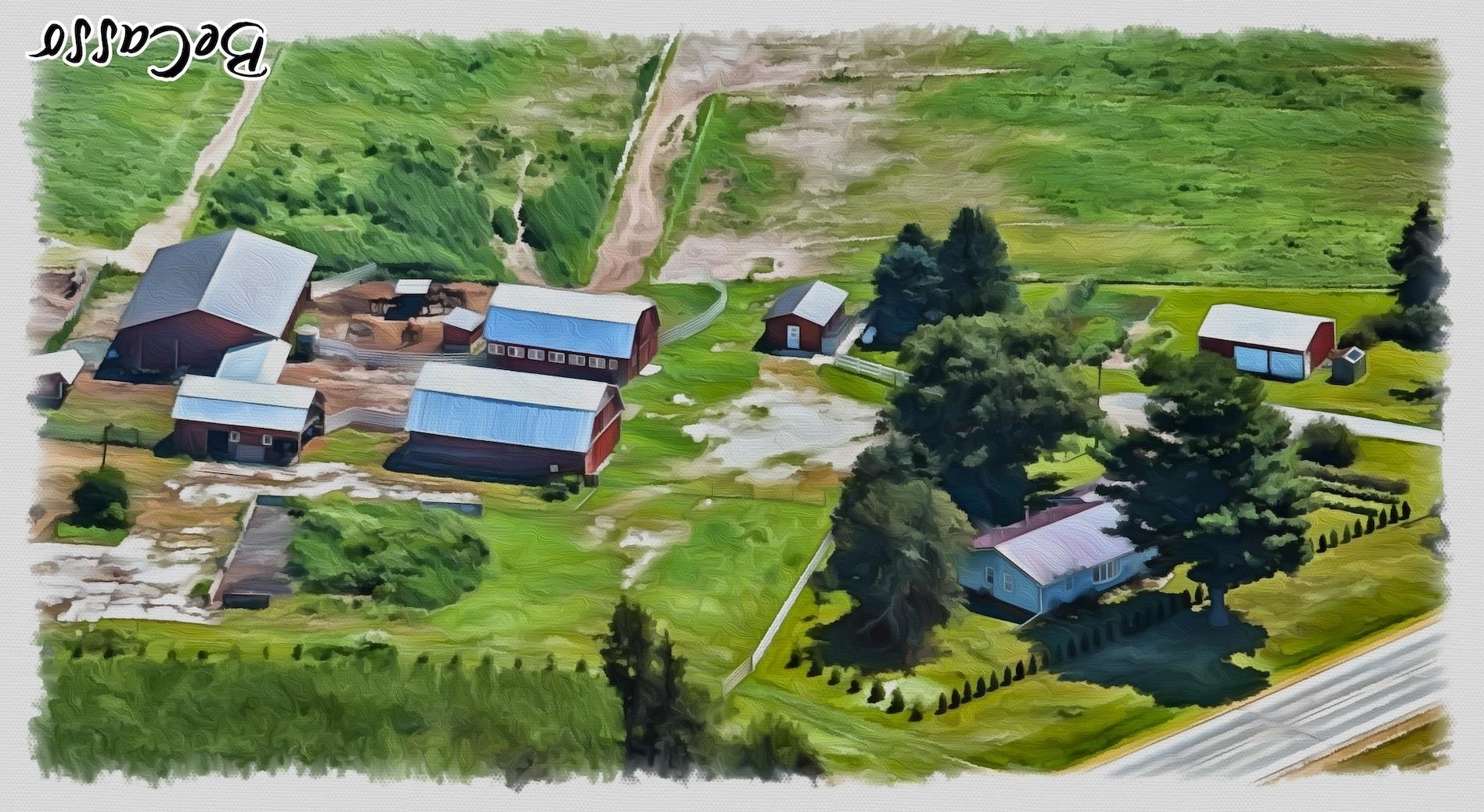 9896 Lincoln Road Morrison, IL 61270 - Photo 23 of 38 an aerial view of residential house with outdoor space