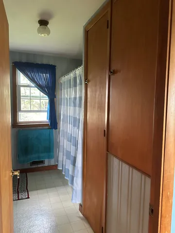 a view of a bathroom