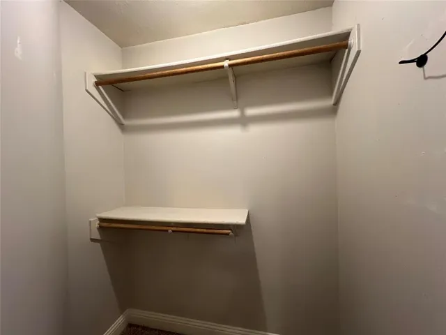 a close up view of racks