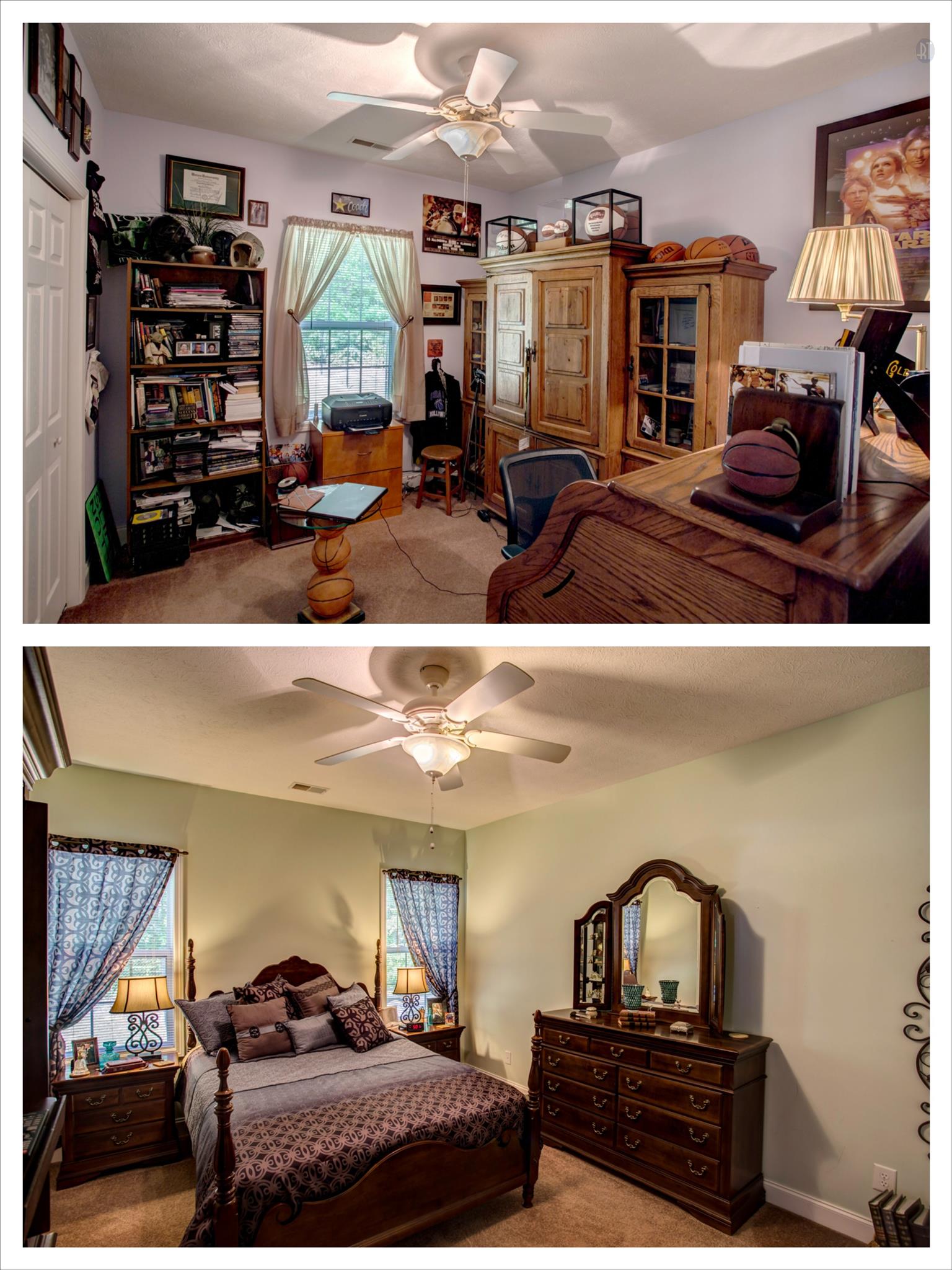 3350 Maxie Jones Road Springfield, TN 37172 - Photo 19 of 30 a living room with furniture a window and gym equipment