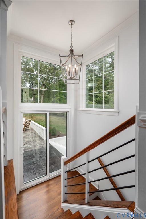 8902 Brieryle Road Henrico, VA 23229 - Photo 21 of 37 Stairwell with patio access