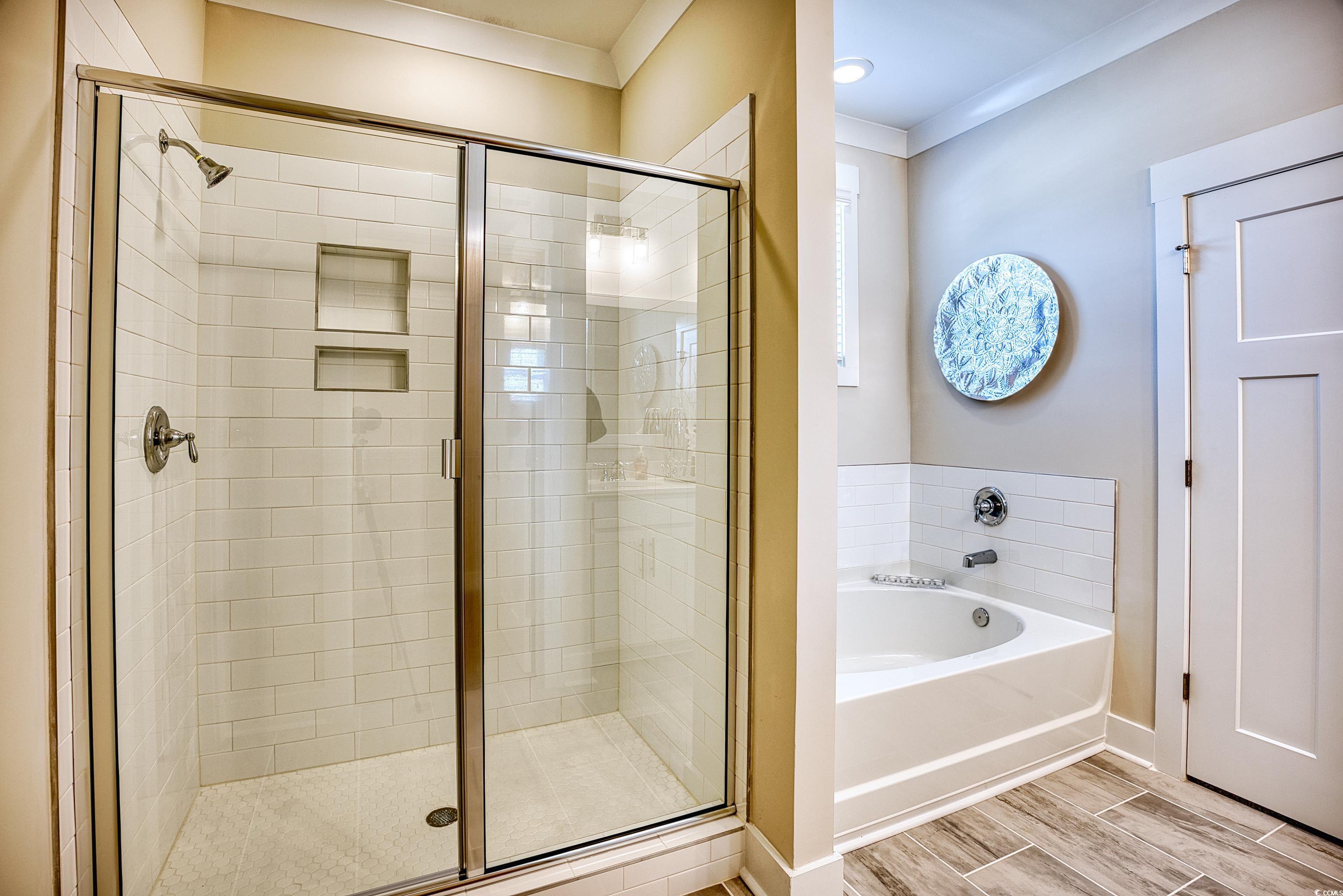 1028 Log Cabin Road Loris, SC 29569 - Photo 14 of 36 Bathroom with independent shower and bath