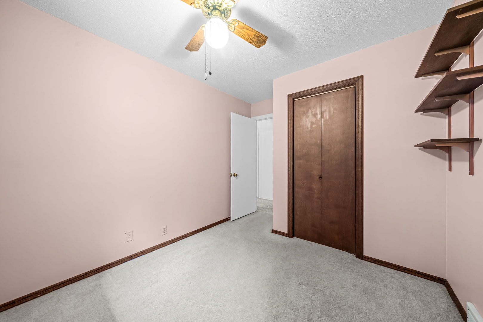 5748 South Skare Road Rochelle, IL 61068 - Photo 24 of 45 an empty room with windows and fan