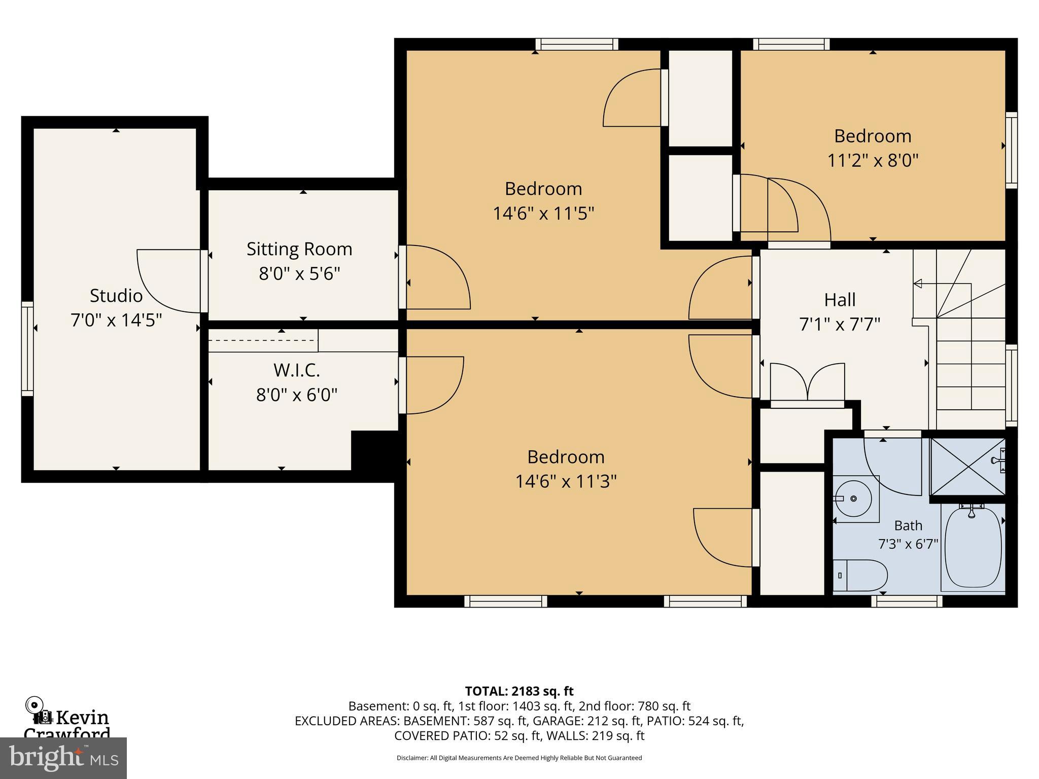 7 Colonial Ridge Drive Yardley, PA 19067 - Photo 34 of 68 2nd Floor Layout