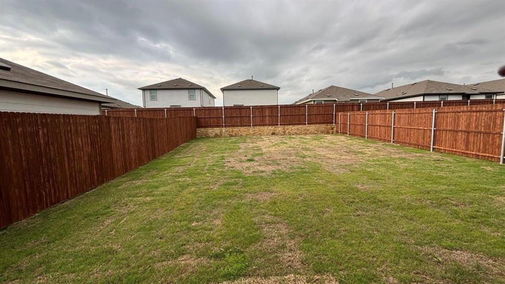 5532 Corduroy Road Krum, TX 76249 - Photo 15 of 16 Yard - All Home and community information, including pricing, included features, terms, availability and amenities, are subject to change at any time without notice or obligation. All Drawings, pictures, photographs, video, square footages, floor plans, elevations, features, colors and sizes are approximate for illustration purposes only and will vary from the homes as built.
