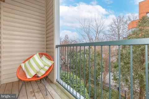 swimming pool view from a balcony