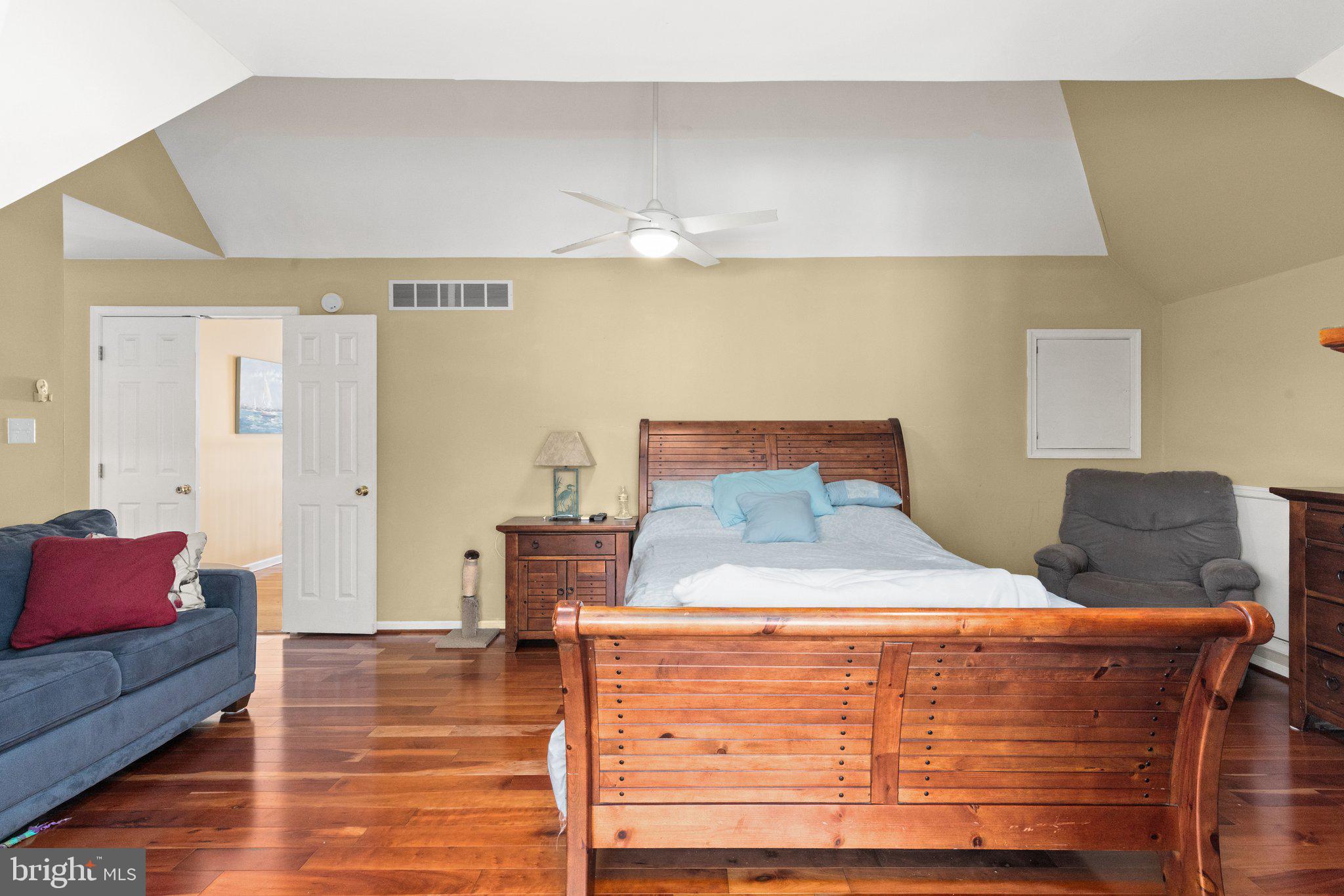 21 Heisler Avenue North East, MD 21901 - Photo 26 of 55 a bedroom with bed and wooden floor