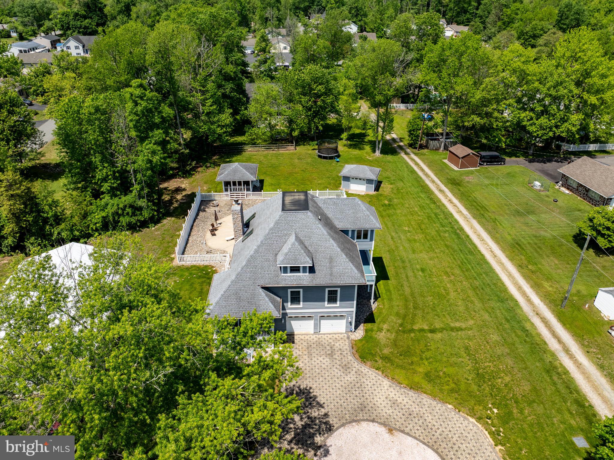 21 Heisler Avenue North East, MD 21901 - Photo 40 of 55 an aerial view of a house with swimming pool and large trees
